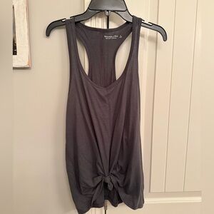 Abercrombie & Fitch Soft a&f Collection Gray Tank Small S